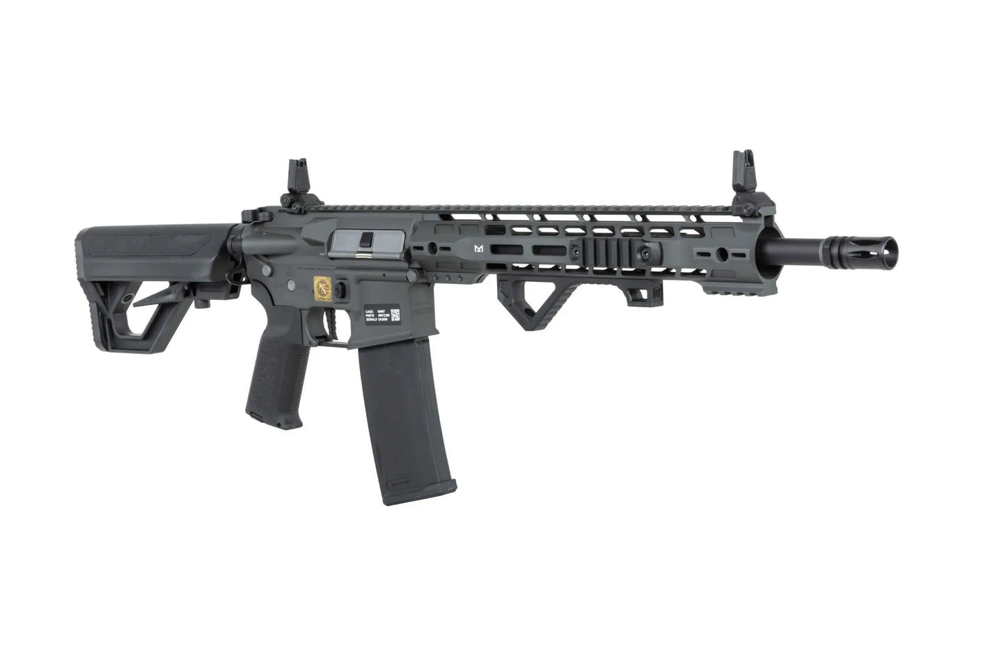 Specna Arms RRA SA-P14 Prime™ HAL™ ETU Heavy Ops Stock airsoft Carbine High Torque Chaos Grey Version 0,5 Joule