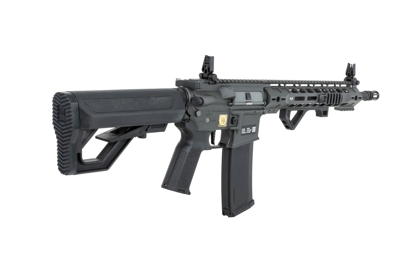 Specna Arms RRA SA-P14 Prime™ HAL™ ETU Heavy Ops Stock airsoft Carbine High Torque Chaos Grey Version 0,5 Joule