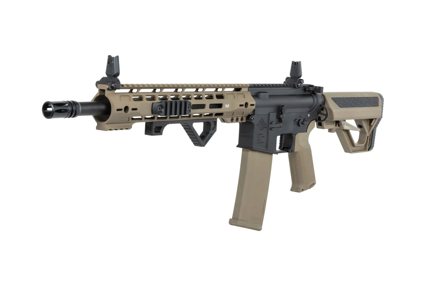 Specna Arms RRA SA-P14 Prime™ HAL™ ETU Heavy Ops Stock airsoft Carbine High Torque Half-Tan Version 0,5 Joule
