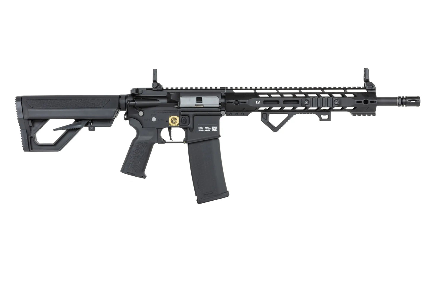 Specna Arms RRA SA-P14 Prime™ HAL™ ETU Heavy Ops Stock airsoft Carbine High Torque Version Black 0,5 Joule