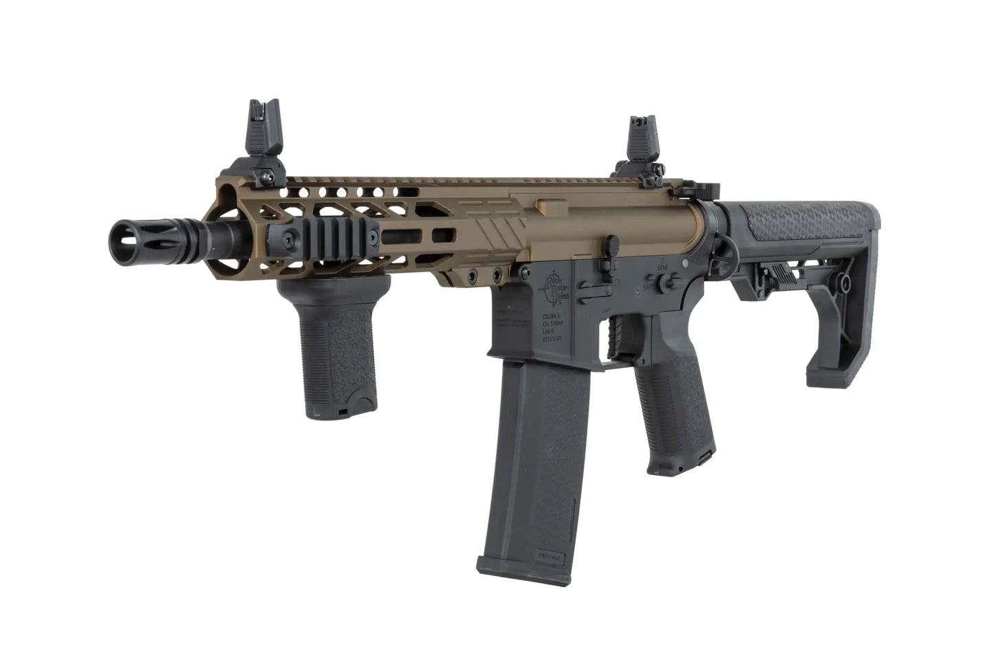Specna Arms RRA SA-P25 PRIME™ HAL™ ETU Light Ops Stock airsoft Carbine High Torque Half-Tan Version 0,5 Joule