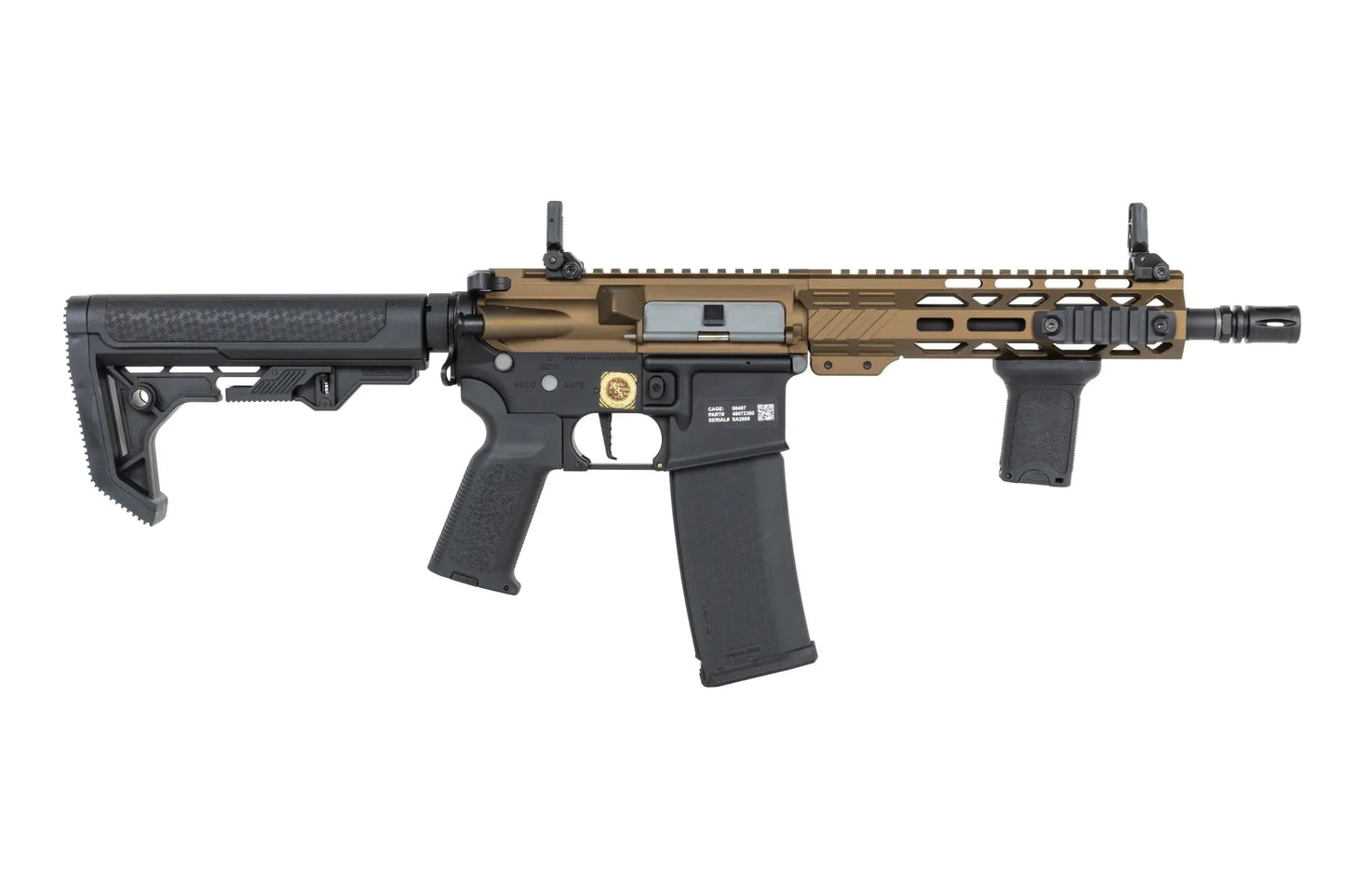 Specna Arms RRA SA-P25 PRIME™ HAL™ ETU Light Ops Stock airsoft Carbine High Torque Half-Tan Version 0,5 Joule