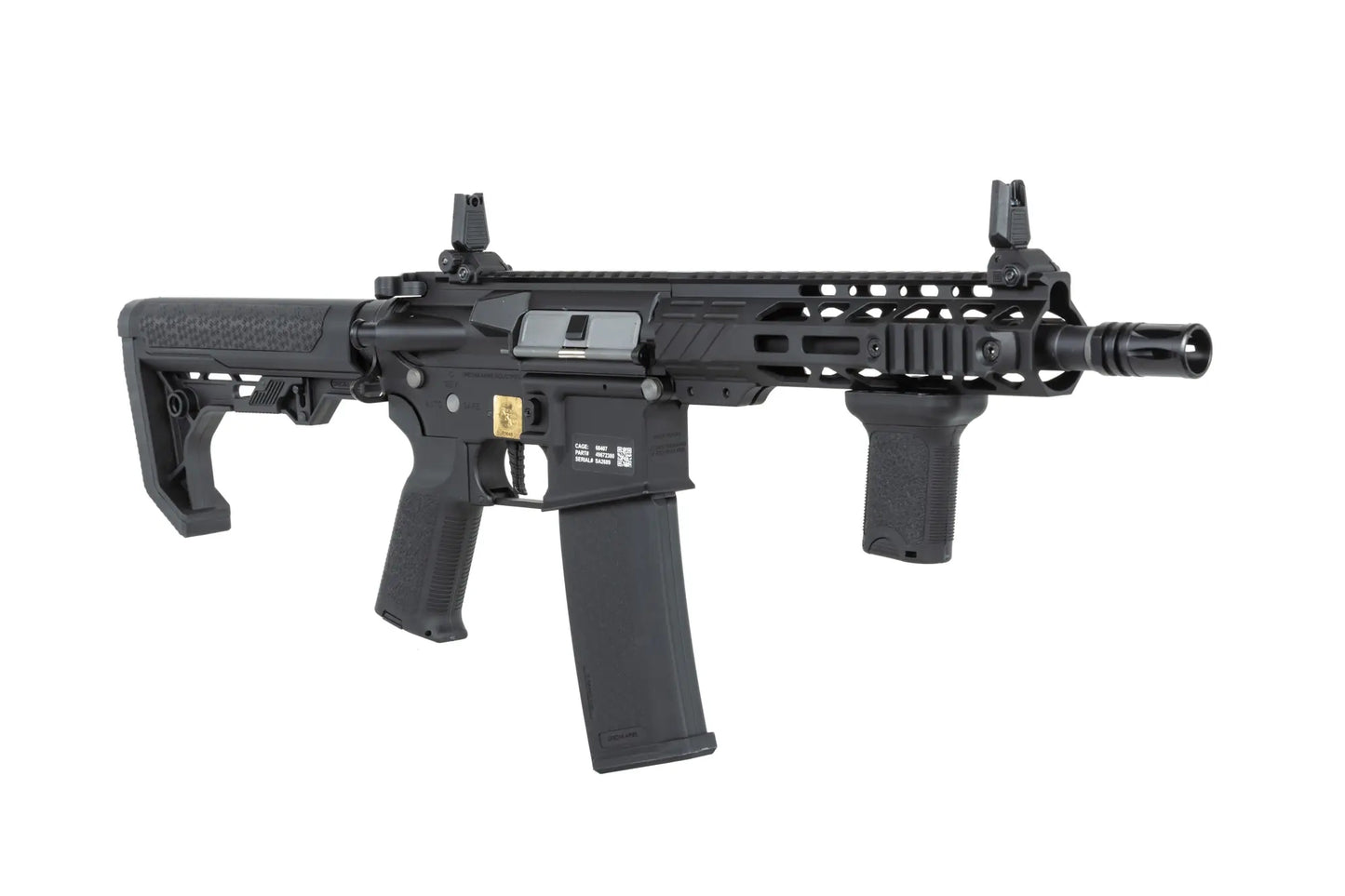 Specna Arms RRA SA-P25 PRIME™ HAL™ ETU Light Ops Stock airsoft Carbine High Torque Version Black 0,5 Joule