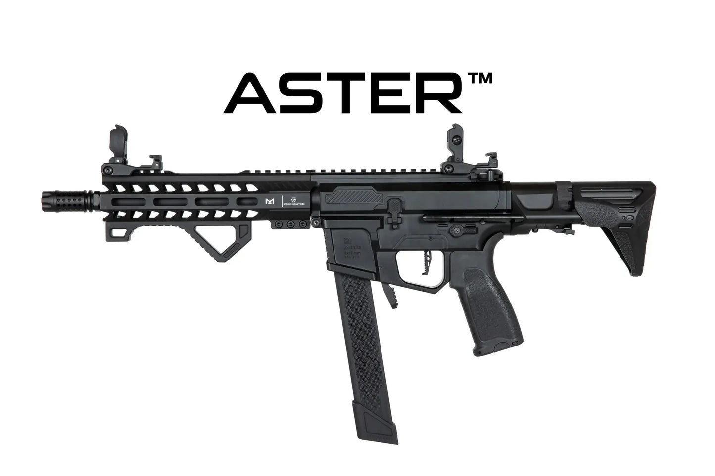 Specna Arms SA-X02 EDGE 2.0 GATE ASTER submachine airsoft gun - Black 0,5 Joule