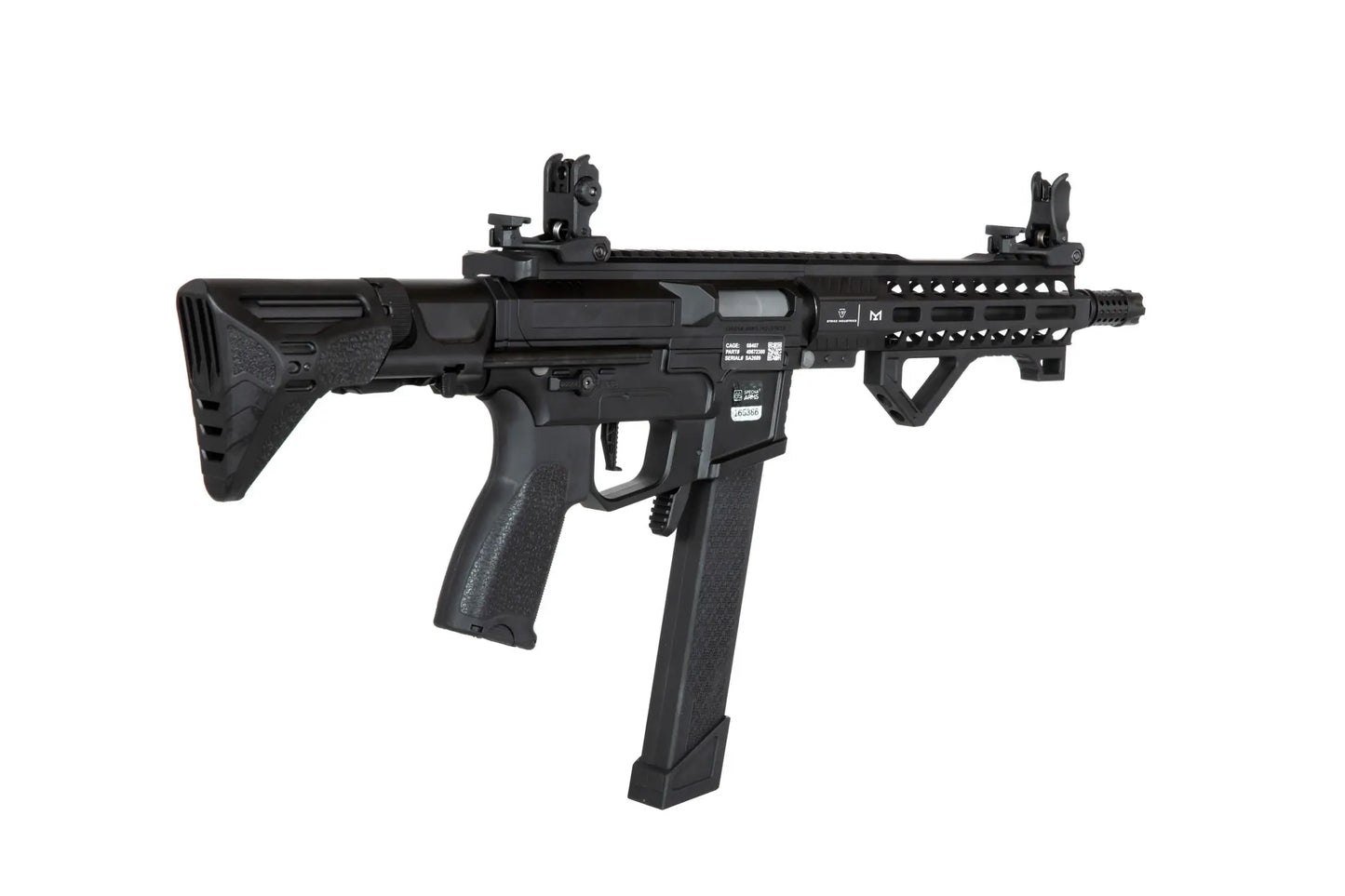 Specna Arms SA-X02 EDGE 2.0 GATE ASTER submachine airsoft gun - Black 0,5 Joule