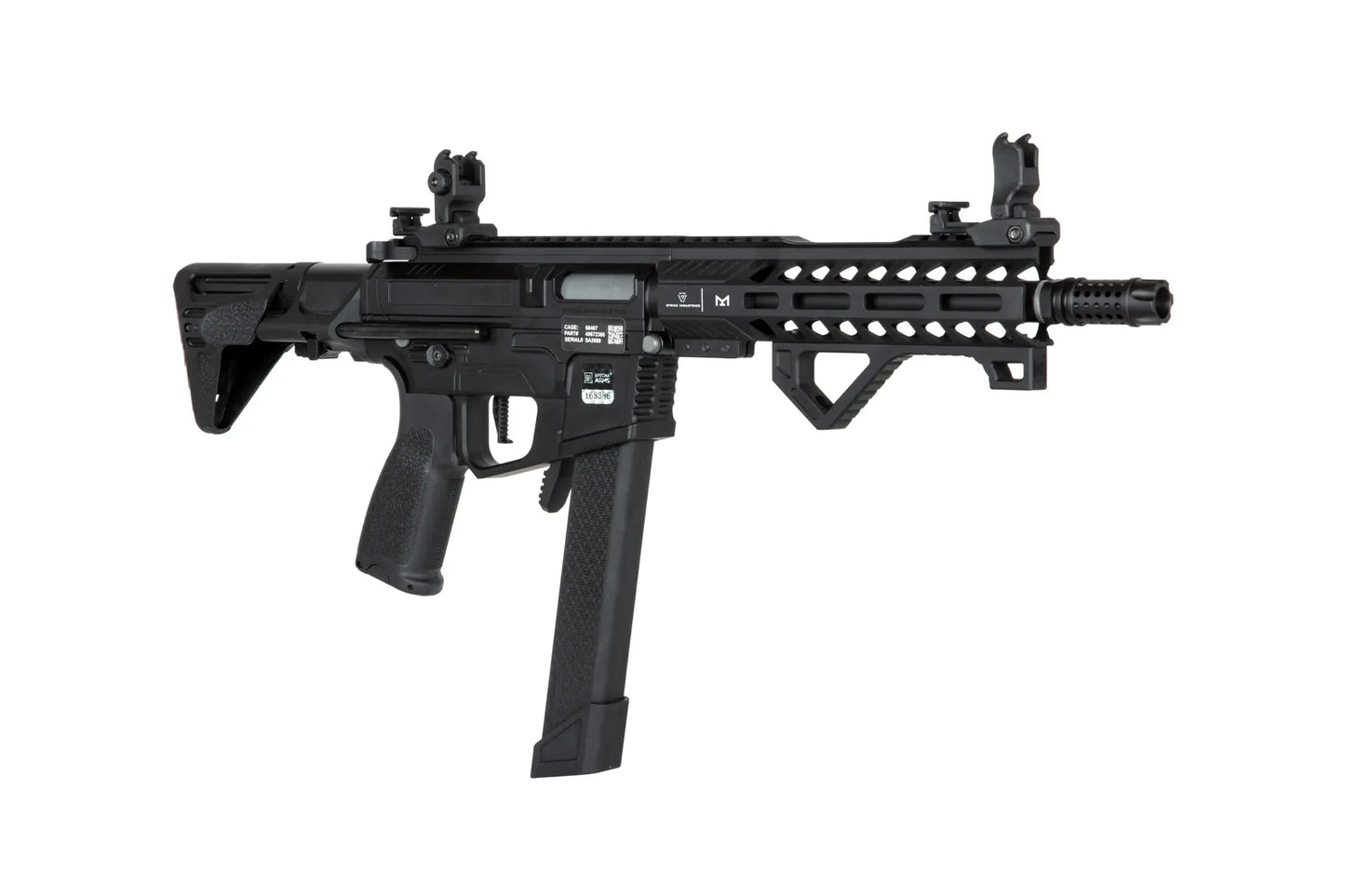 Specna Arms SA-X02 EDGE 2.0 GATE ASTER submachine airsoft gun - Black 0,5 Joule