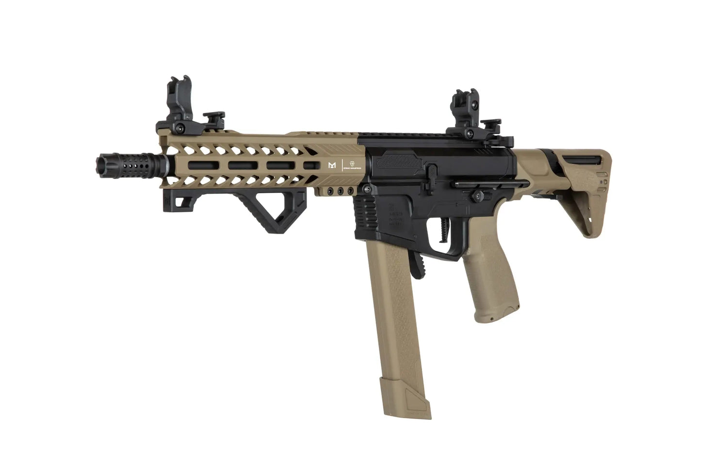 Specna Arms SA-X02 EDGE 2.0 GATE ASTER submachine airsoft gun - Half-tan 0,5 Joule