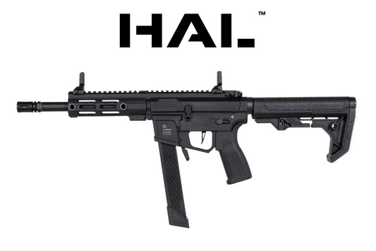Specna Arms Specna Arms SA-FX01 FLEX™ HAL ETU™ Black submachine airsoft gun - Black 0,5 Joule