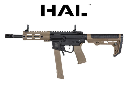 Specna Arms Specna Arms SA-FX01 FLEX™ HAL ETU™ Half-tan submachine airsoft gun - Half-tan 0,5 Joule
