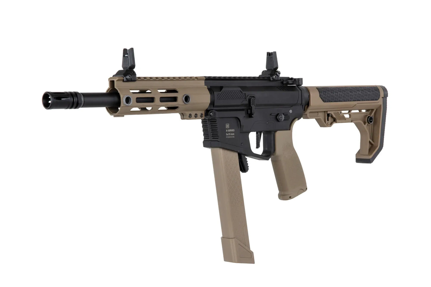 Specna Arms Specna Arms SA-FX01 FLEX™ HAL ETU™ Half-tan submachine airsoft gun - Half-tan 0,5 Joule