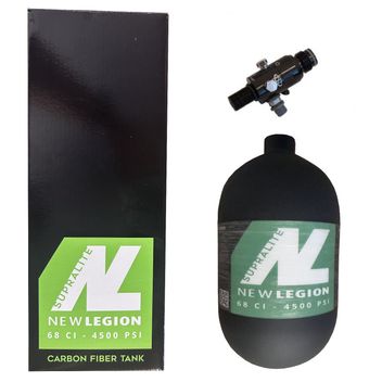 New Legion SupraLite Carbon HP System - 1,1 L / 300 Bar 68 CI/ 4500PSI AIR SYSTEM