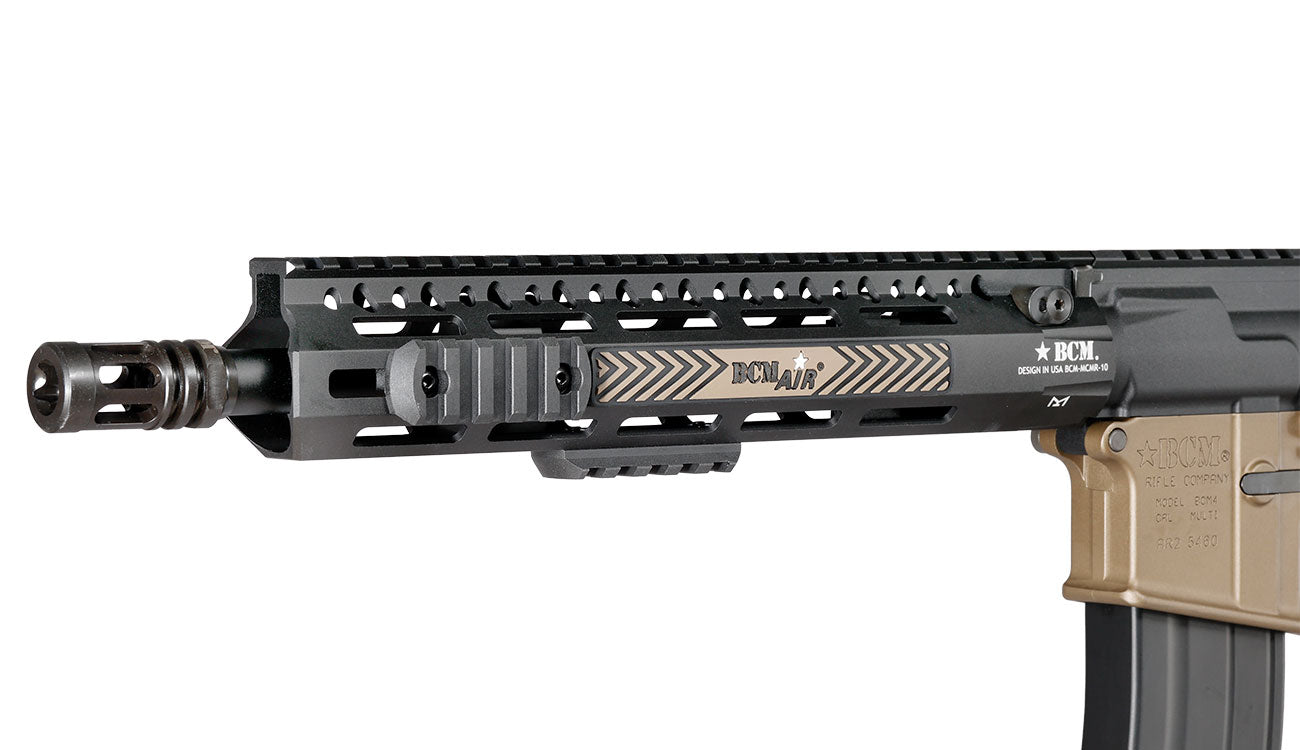 VFC BCM MCMR CQB 11.5 Zoll Vollmetall Gas-Blow-Back 6mm BB Two Tone