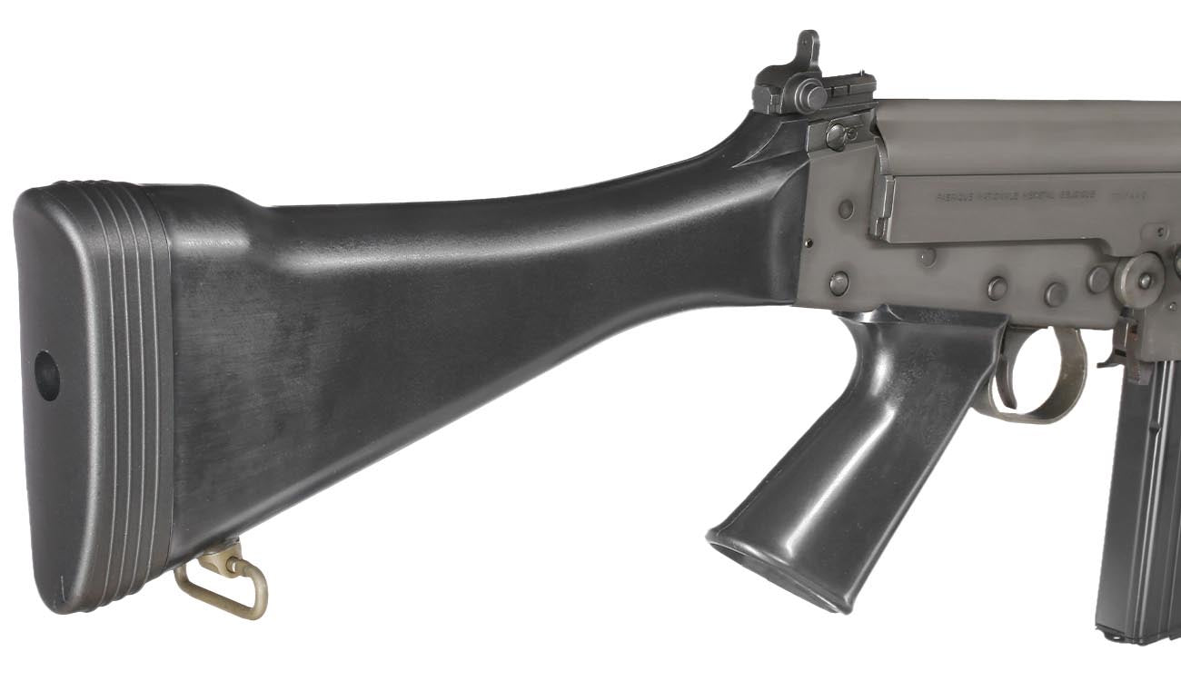 VFC FN Herstal FAL Type III CNC Vollmetall Gas-Blow-Back 6mm BB schwarz inkl. Holzkiste - Deluxe Version