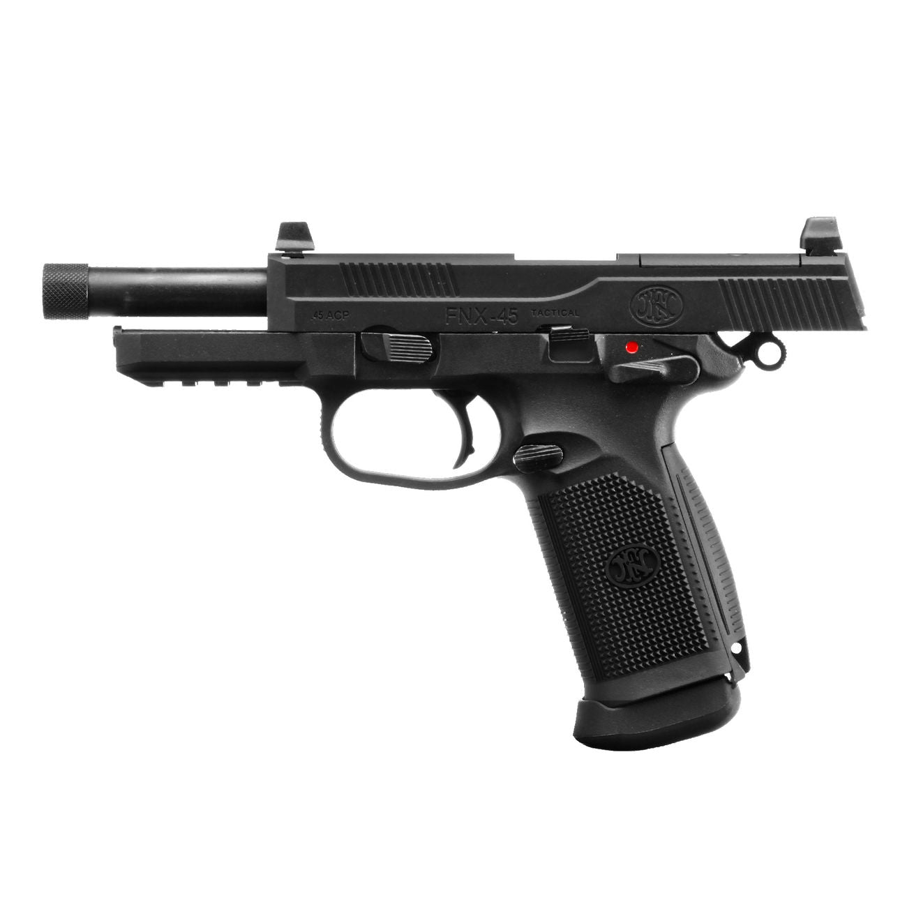 VFC FN Herstal FNX-45 Tactical mit Metallschlitten GBB 6mm BB Schwarz