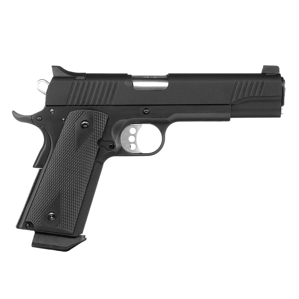VFC M1911 Tactical Custom Vollmetall GBB 6mm BB schwarz