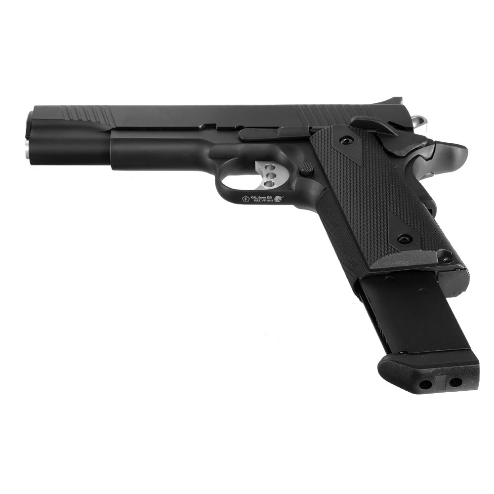 VFC M1911 Tactical Custom Vollmetall GBB 6mm BB schwarz