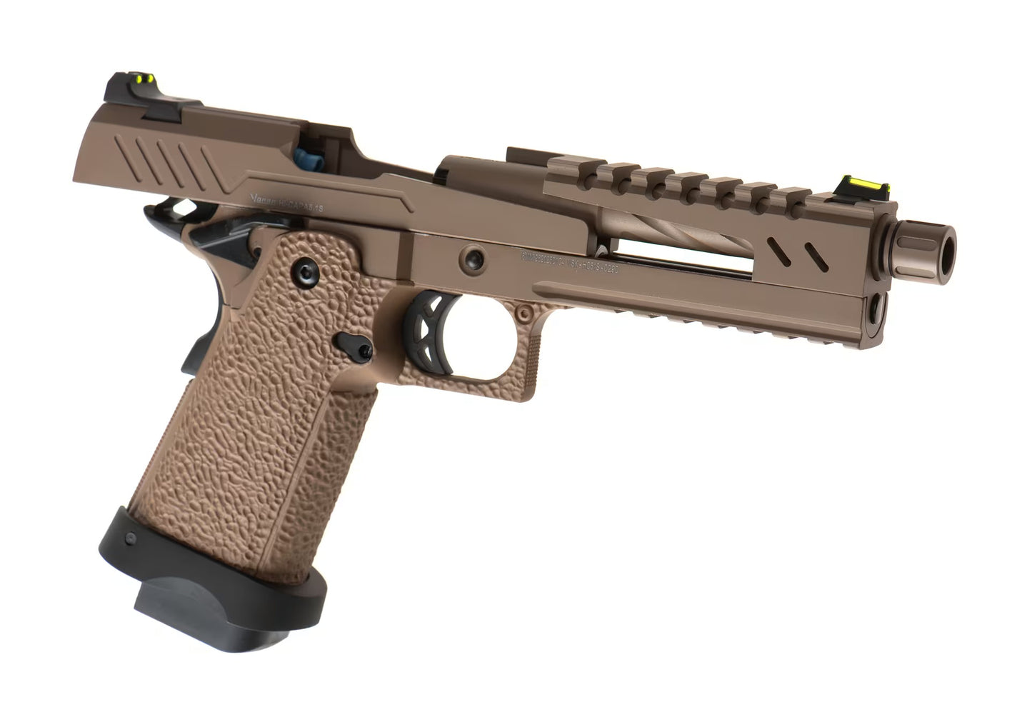 Vorsk Hi-Capa 5.1 Split Slide GBB TAN