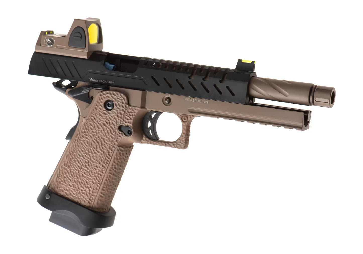Vorsk Hi-Capa 5.1 + BDS GBB TAN/BLACK