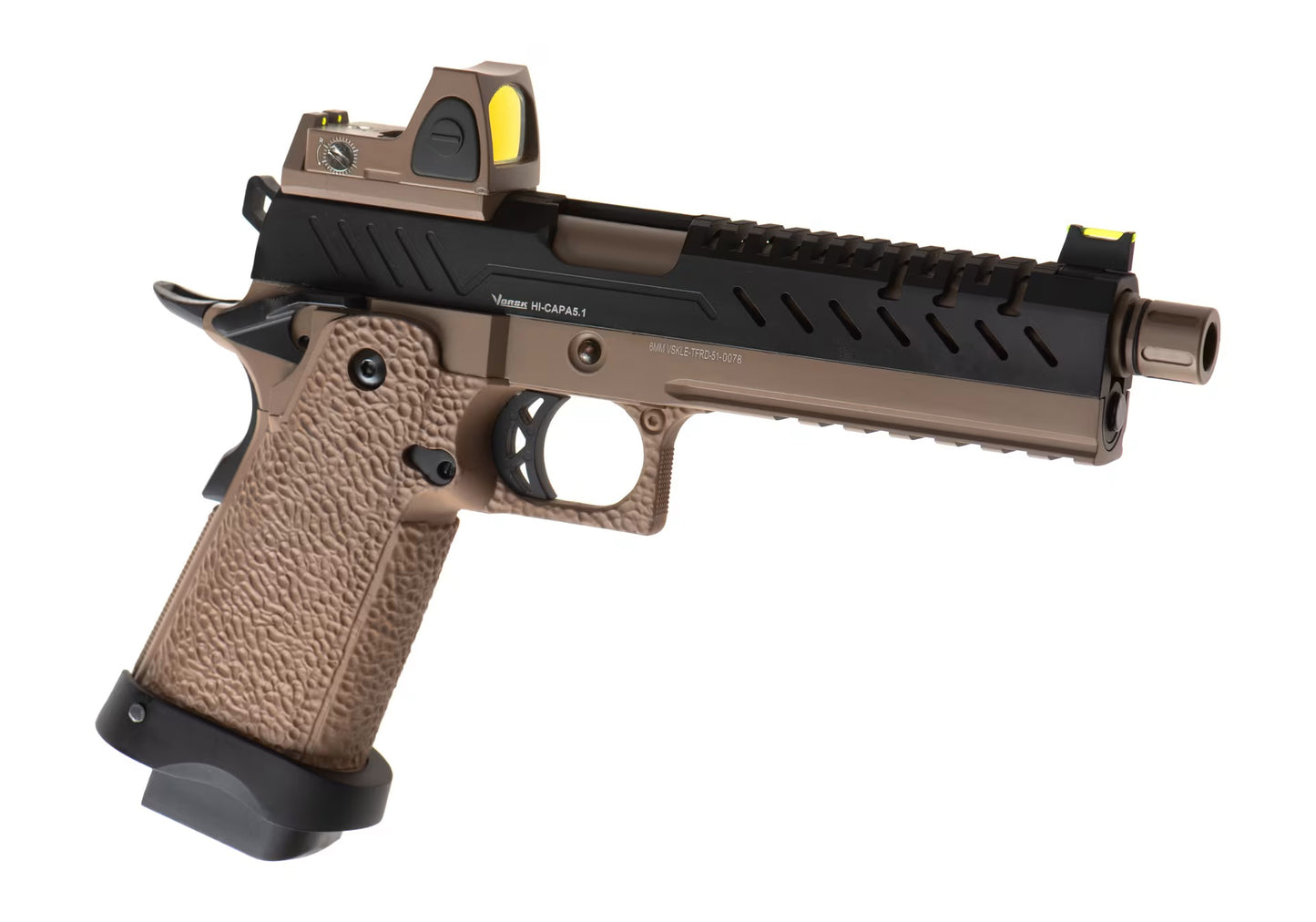 Vorsk Hi-Capa 5.1 + BDS GBB TAN/BLACK