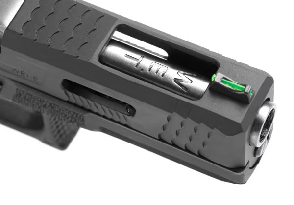 WE G-Force 17 BK Silver Barrel Metal Version GBB SCHWARZ