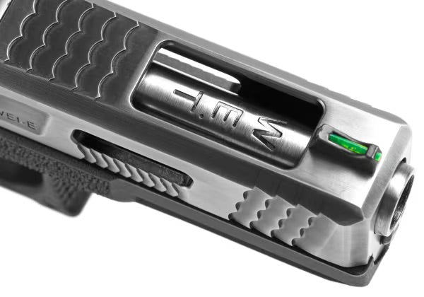WE G-Force 17 SV Silver Barrel Metal Version GBB SCHWARZ