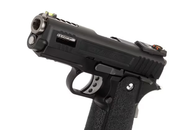 WE Hi-Capa 3.8 Force Full Metal GBB SCHWARZ