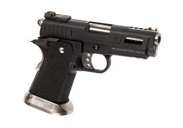 WE Hi-Capa 3.8 Force Full Metal GBB SCHWARZ