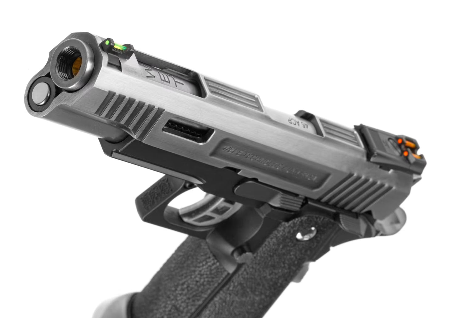 WE Hi-Capa 5.1 Force Full Metal GBB SILVER