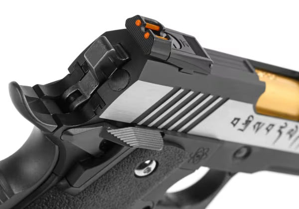 WE Hi-Capa 6 Force A Gold Barrel Full Metal GBB DUAL TONE