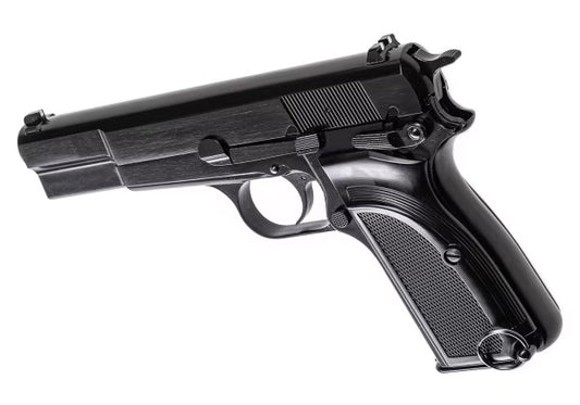 WE Hi-Power Mk3 Full Metal GBB SCHWARZ