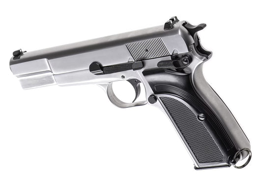 WE Hi-Power Mk3 Full Metal GBB SILVER