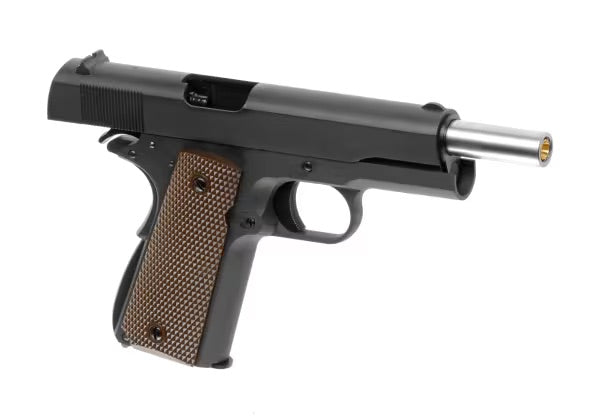 WE M1911 Full Metal V3 GBB Schwarz