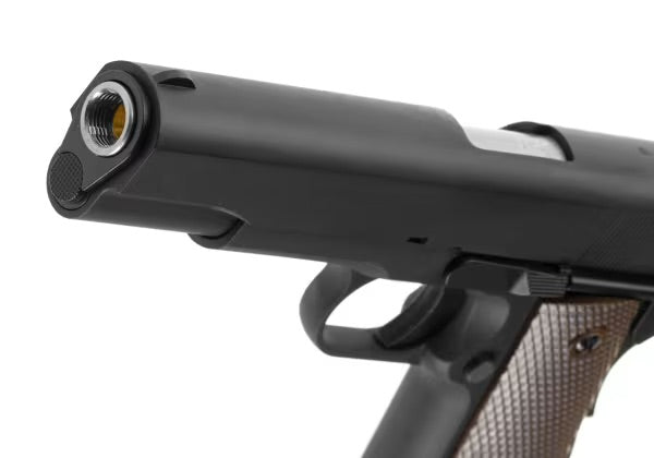 WE M1911 Full Metal V3 GBB Schwarz