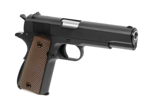 WE M1911 Full Metal V3 GBB Schwarz