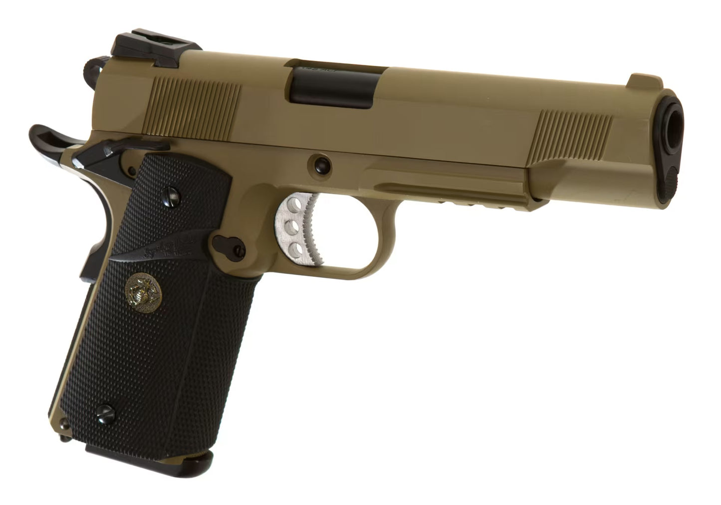 WE M1911 MEU Tactical Full Metal GBB DESERT