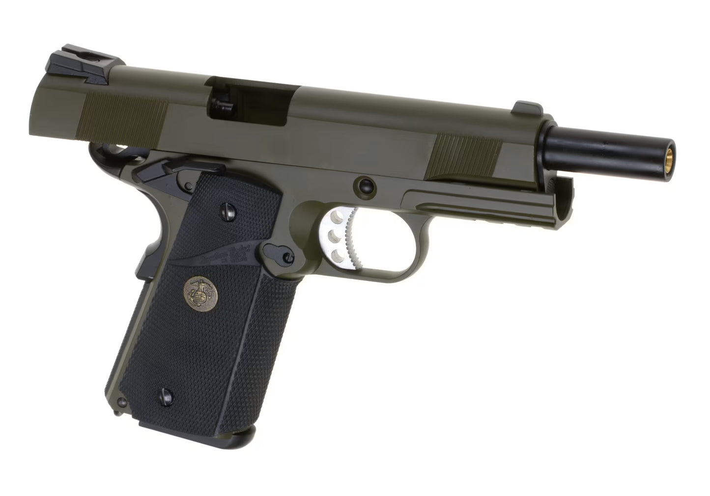 WE M1911 MEU Tactical Full Metal GBB OD