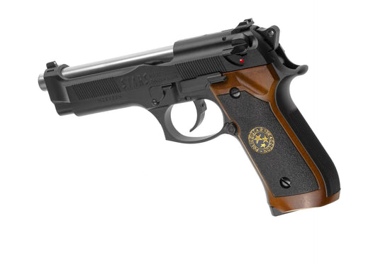 WE M92 Samurai Edge Biohazard Full Metal Co2 SCHWARZ