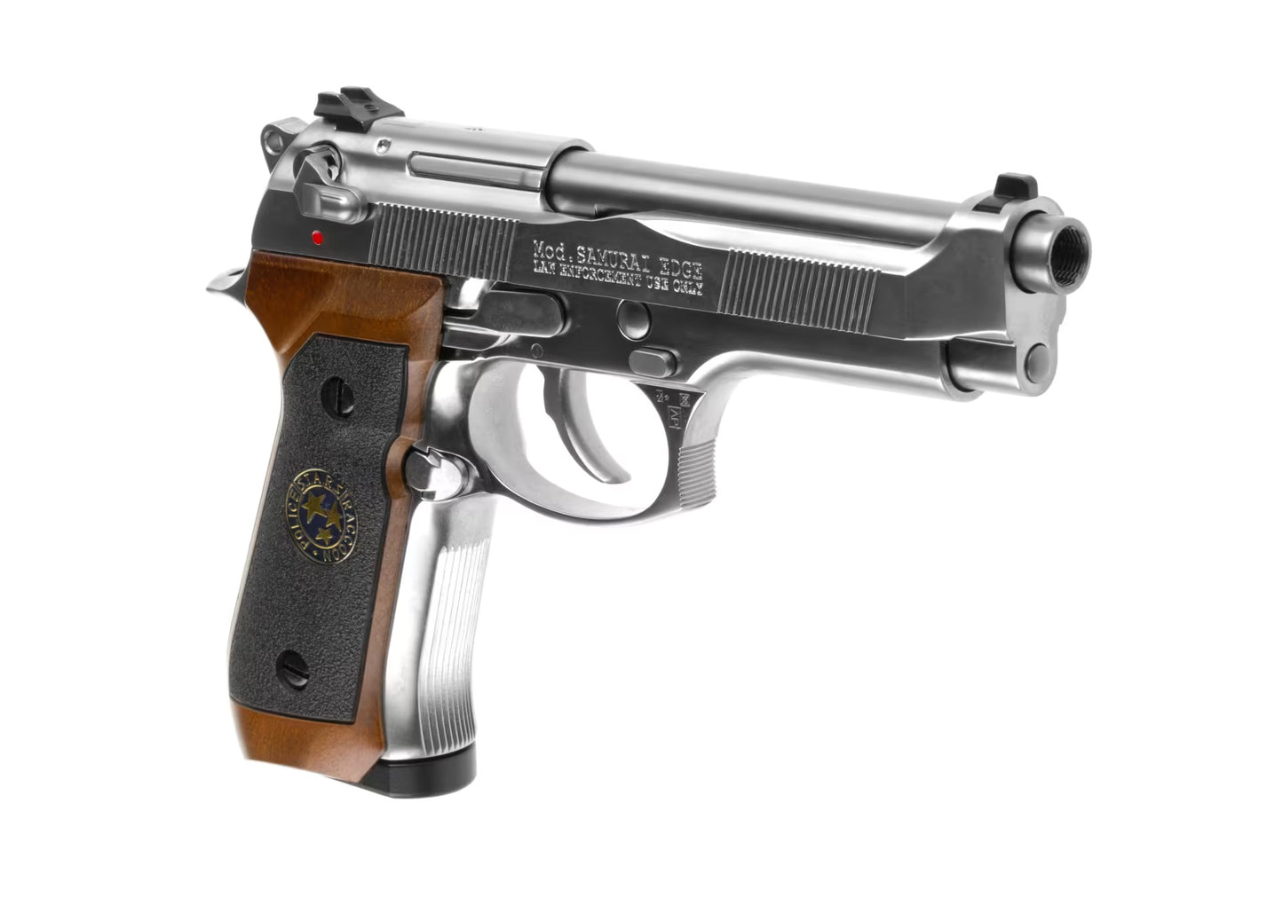 WE M92 Samurai Edge Biohazard Full Metal Co2 SILVER