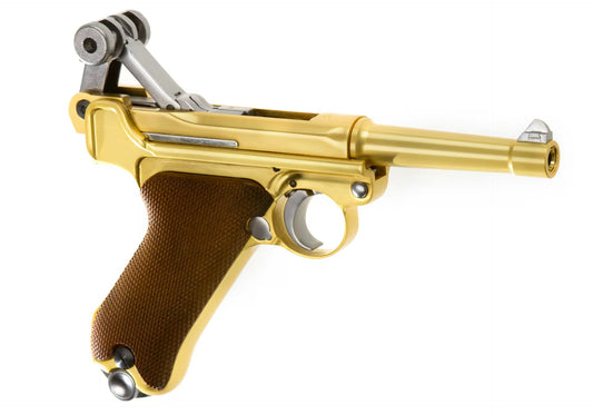 WE P08 Full Metal GBB  GOLD