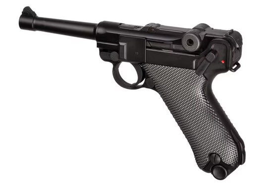 WE P08 Full Metal GBB SCHWARZ