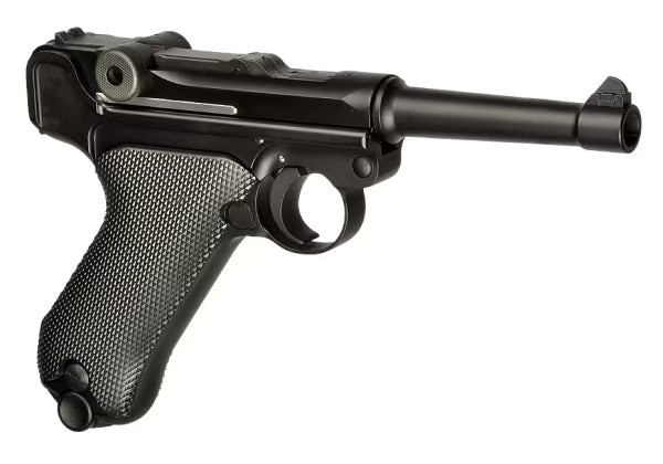 WE P08 Full Metal GBB SCHWARZ