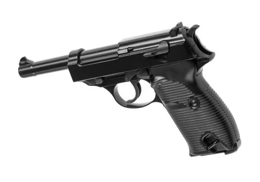 WE P38 Full Metal GBB Schwarz