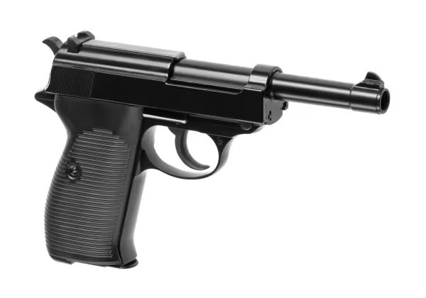 WE P38 Full Metal GBB Schwarz