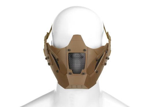 Warrior Steel Half Face Mask TAN