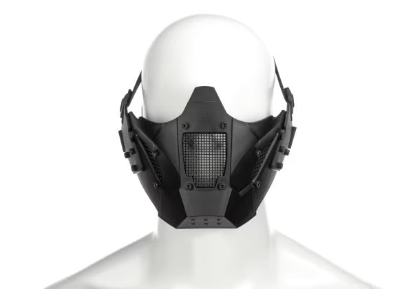 Warrior Steel Half Face Mask black