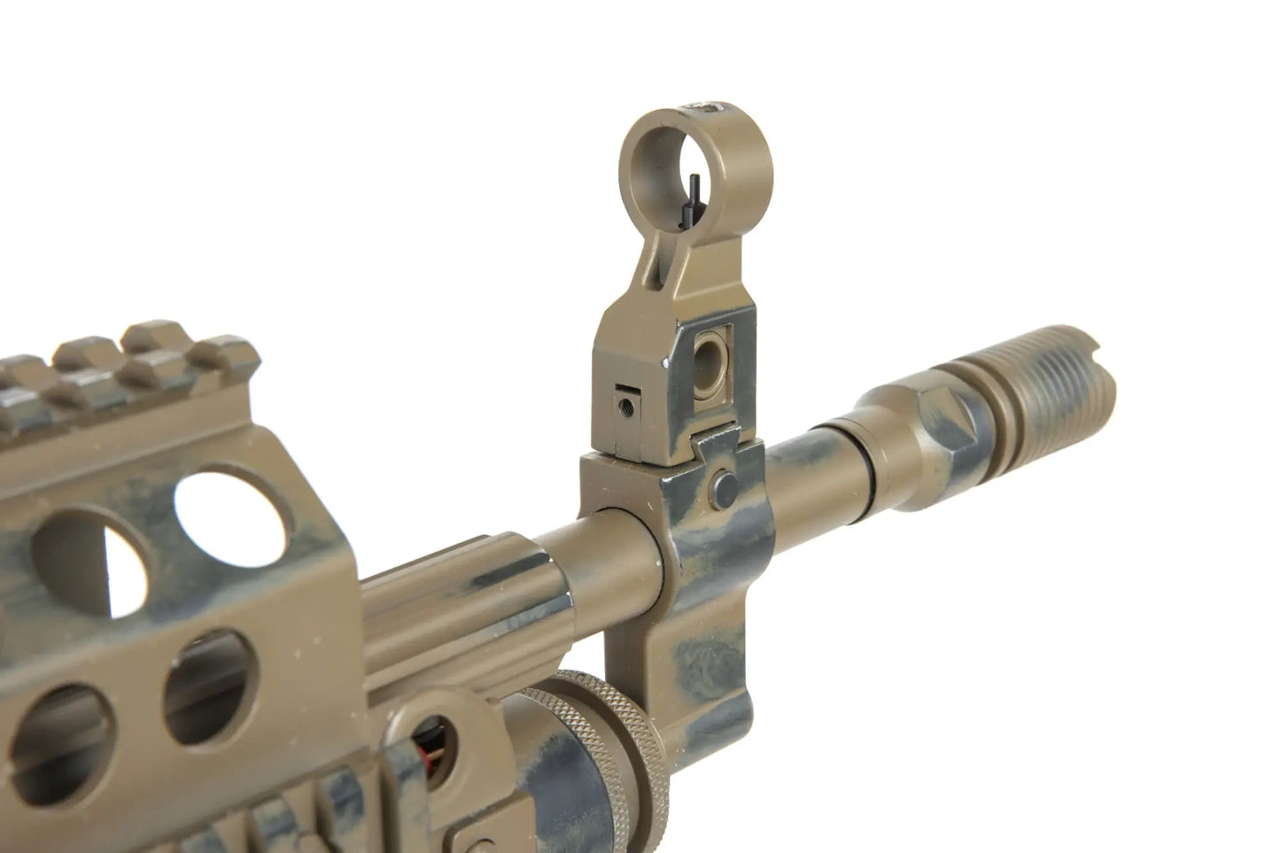 airsoft A&K MK 46 MOD 0 Battleworn Flat Dark Earth machine gun 0,5 Joule