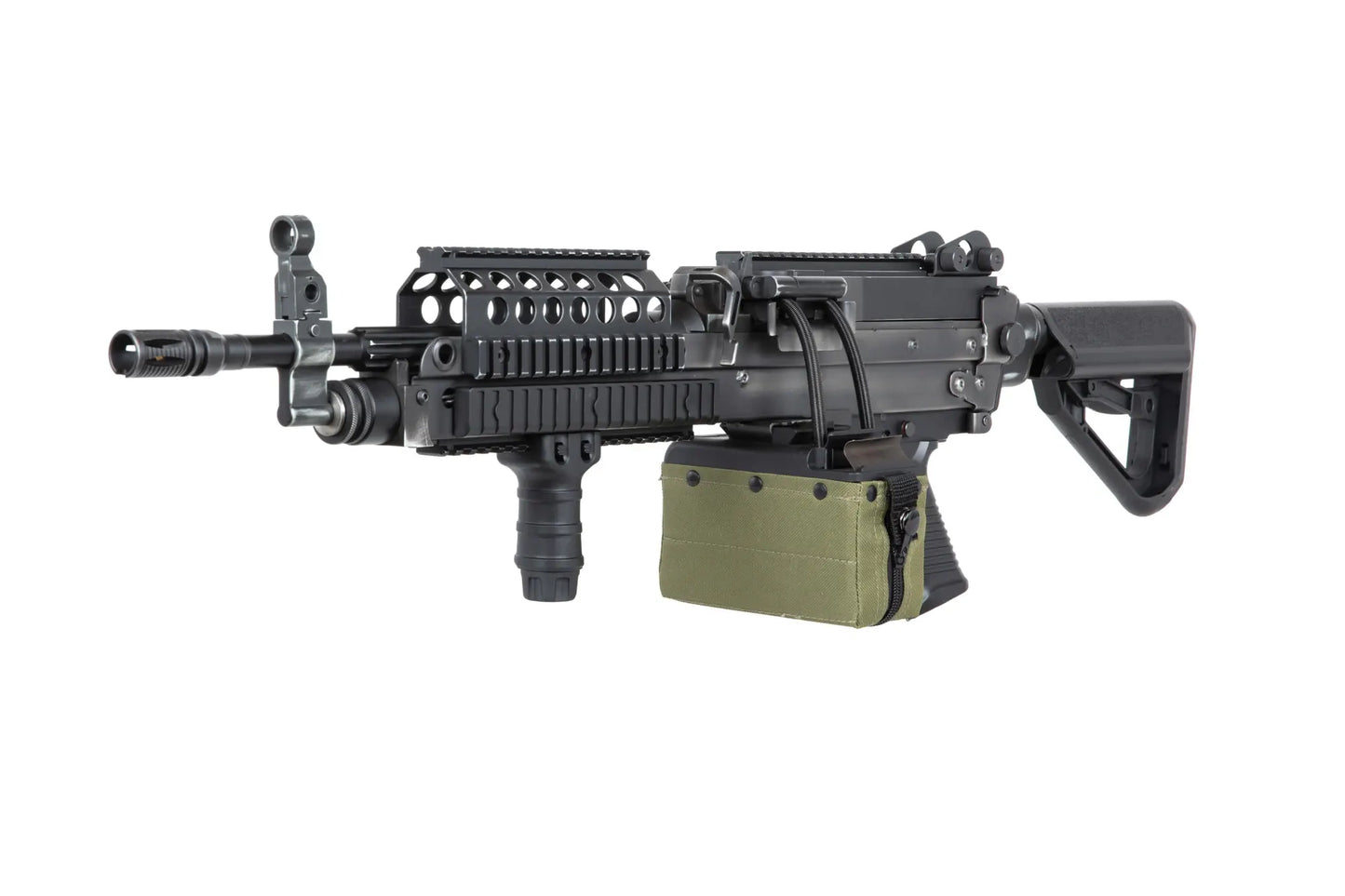 airsoft machine gun A&K MK 46 MOD 0 Battleworn Black 0,5 Joule