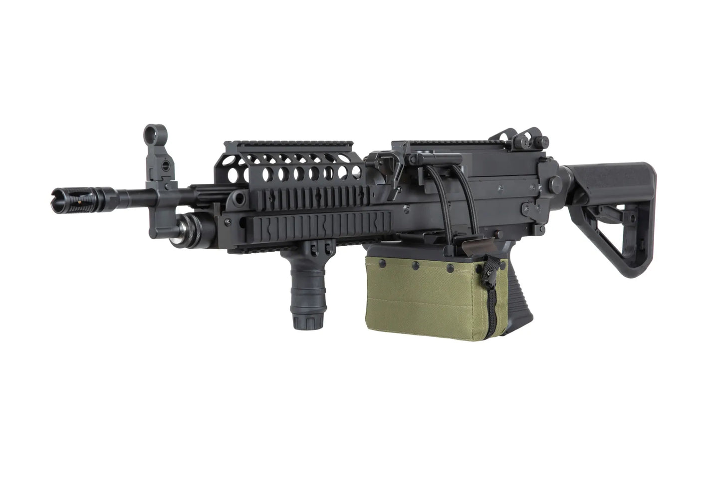 airsoft machine gun A&K MK46 MOD 0 Black 0,5 Joule