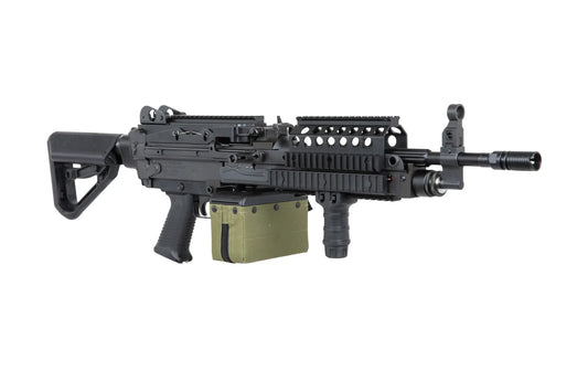 airsoft machine gun A&K MK46 MOD 0 Black 0,5 Joule