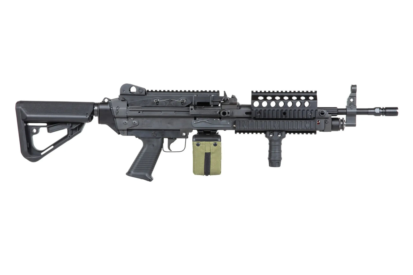 airsoft machine gun A&K MK46 MOD 0 Black 0,5 Joule